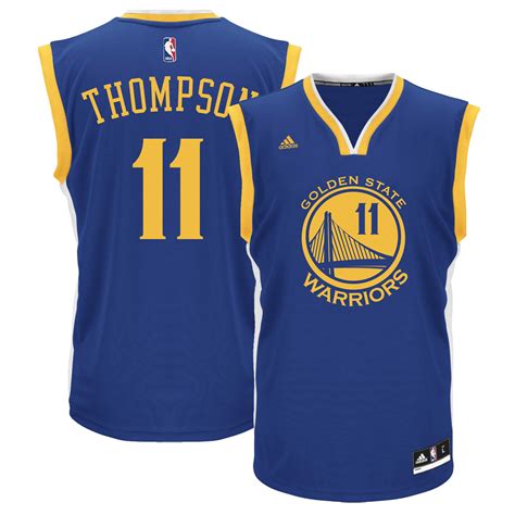 golden state warriors klay thompson adidas nba women's replica jersey|klay thompson warriors.